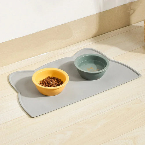 2PC Pet Placemats Are Waterproof And Non-slip To Prevent Food And Water Spills And Easy To Clean For Dogs And Cats